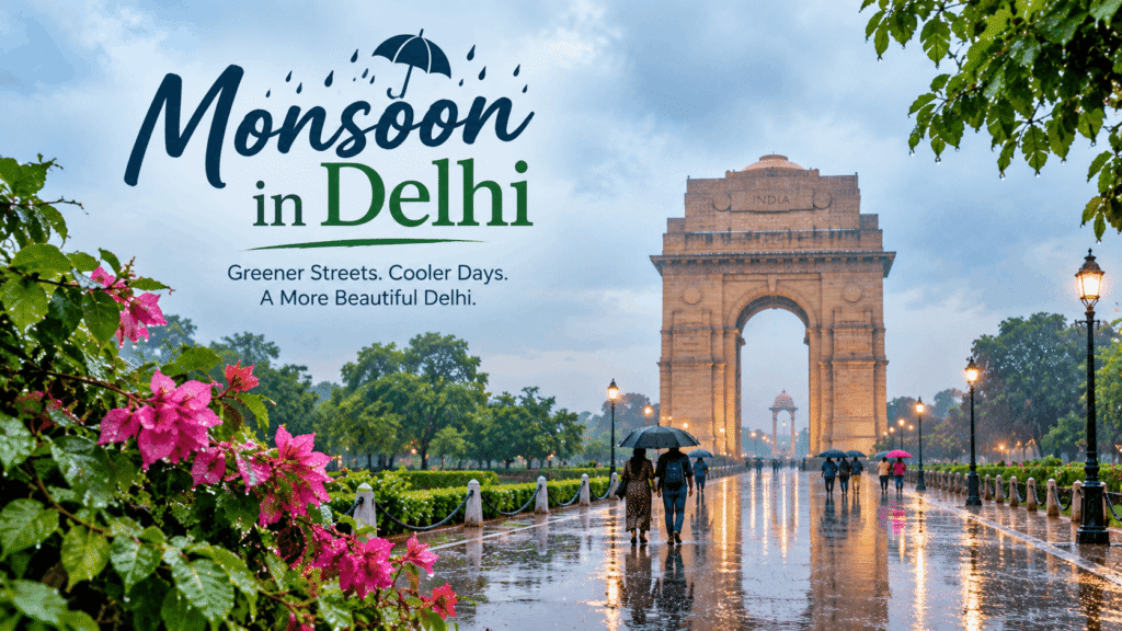 Monsoon in delhi